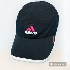 ADIDAS ADIZERO lightweight black adjustable hat